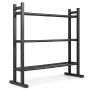 Dumbbell rack, 3-tier, 80 × 80 × 32 cm