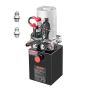 Hüdrauliline jõuallikas VEVOR TDDC12V-1.6KW-S-4L, Kahepoolse toimega, 44,5 × 18,5 × 17,5 cm