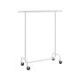 Clothes rack on wheels, white HSR011W01