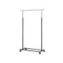 Open clothes rack, black/silver
