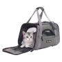 Dog bag, dark gray PDC44GY