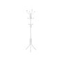 Metal hat stand, white