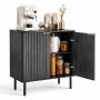 Буфет VEVOR ZH624, 2 дверцы, 80 × 80 × 37,5 см