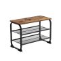 Industrial design, shoe bench