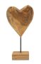 Sisekujundusskulptuur DOBU, südamekujuline, 20 × 37 × 12 cm