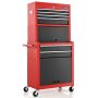 Tool cabinet, 6 drawers, 61.5 × 132 × 33 cm
