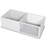 PawHut puppy playpen 166x80x50cm., white