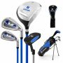 Youth Golf Club Set, 5 pcs, Blue