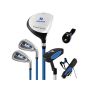 Junior Golf Club Set, 205CC, #3, #7, #9, Blue, 61 × 49 × 72 cm