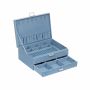 Jewelry box JBC156Q01, light blue