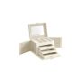 Jewelry box 17.5x22.5x16.5cm., white