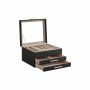 Jewelry box with glass lid JBC239B03