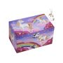 Jewelry box with music, for children, purple
