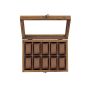 Watch box 20.5x29x8.5cm., brown