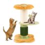 Cat house-scratching post, 3 levels, 40 × 40 × 69 cm