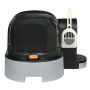 Cat litter box PawHut 52x60x42cm., black/gray
