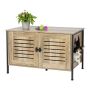 Kassiliivakasti kapp Relaxdays, 2 ust, 80 × 50,5 × 45 cm