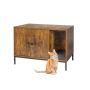 Kassi tualettruumi kapp Relaxdays 10052192_1509, 2 ust, 80 × 55 × 50 cm