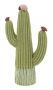 Kaktuseskulptuur Cactus Stons, 13 × 25 × 7 cm