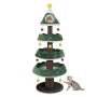 Christmas tree cat scratching post, 3 platforms