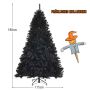 Christmas tree, 1477 branches, Black, Ø 115 × 180 cm