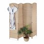 Ruumi eraldussein Relaxdays, 4-osaline, 180 × 180 × 2 cm