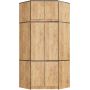 Nurgakapp AkordV2 S100, 6 ust, Pruun, 100 × 235 × 50 cm