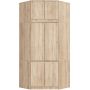 Nurgakapp AkordV2 S100, 6 ust, Pruun, 100 × 235 × 50 cm