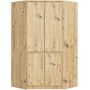Nurgakapp S100 4D CLP, 4 ust, pruun, 100 × 180 × 50 cm