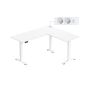 Corner desk VASAGLE LSD264W01, 2 memory positions, 140 × 160 × 72–120 cm