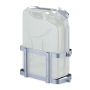 Kanistrikinnitus Relaxdays, 10–20 l, lukustatav, Hall, 49,5 × 42 × 21 cm