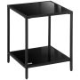 Coffee table Homcom 40x40x50cm., black