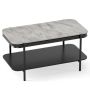 Coffee table, with open shelf, 90 × 45.5 × 50 cm