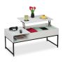 Hoiuruumiga diivanilaud Relaxdays 10049653_470, 110 × 45 × 50 cm