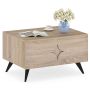 Coffee table, With doors and 3 compartments, 80.01 × 59.69 × 45.72 cm