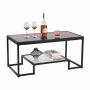 Diivanilaud VEVOR ZH630, 2 tasandit, 100 × 51 × 48 cm