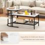 Coffee table set, 2 tables