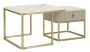 Diivanilaudade komplekt Beautry, 2-osaline komplekt, 70 × 70 × 48 cm