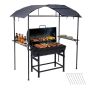 Grillvarjualune Relaxdays, A-disain, Hall, 210 × 230 × 116 cm