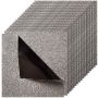 Vaibaplaadid VEVOR, 10 tk, Pruunid, 457,2 × 457,2 × 12 mm