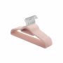 Clothes hangers 20 pcs. with central strip for ties