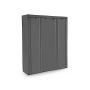 Multifunctional modular wardrobe 175 x 150 cm., gray
