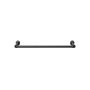 Wall-mounted clothes rack 92 x 30 x 7.5 cm., black