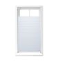 Voldikkardin Relaxdays 10021308_737, 1 tk, Valge, 90 × 210 cm