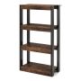 Bookshelf, 4 shelves, 60 × 108 × 28 cm