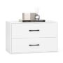 Chest of drawers, 2 drawers, stackable, 60 × 38 × 34 cm