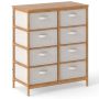 Chest of drawers, 8 drawers, 80.01 × 93.98 × 40.64 cm