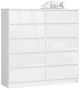 Chest of drawers NORE K120, white