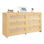 Kummut VEVOR KLTC-02, 6 sahtlit, 144,5 × 79,5 × 45 cm