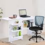 Computer desk, 3 drawers, White, 118 × 78 × 40 cm